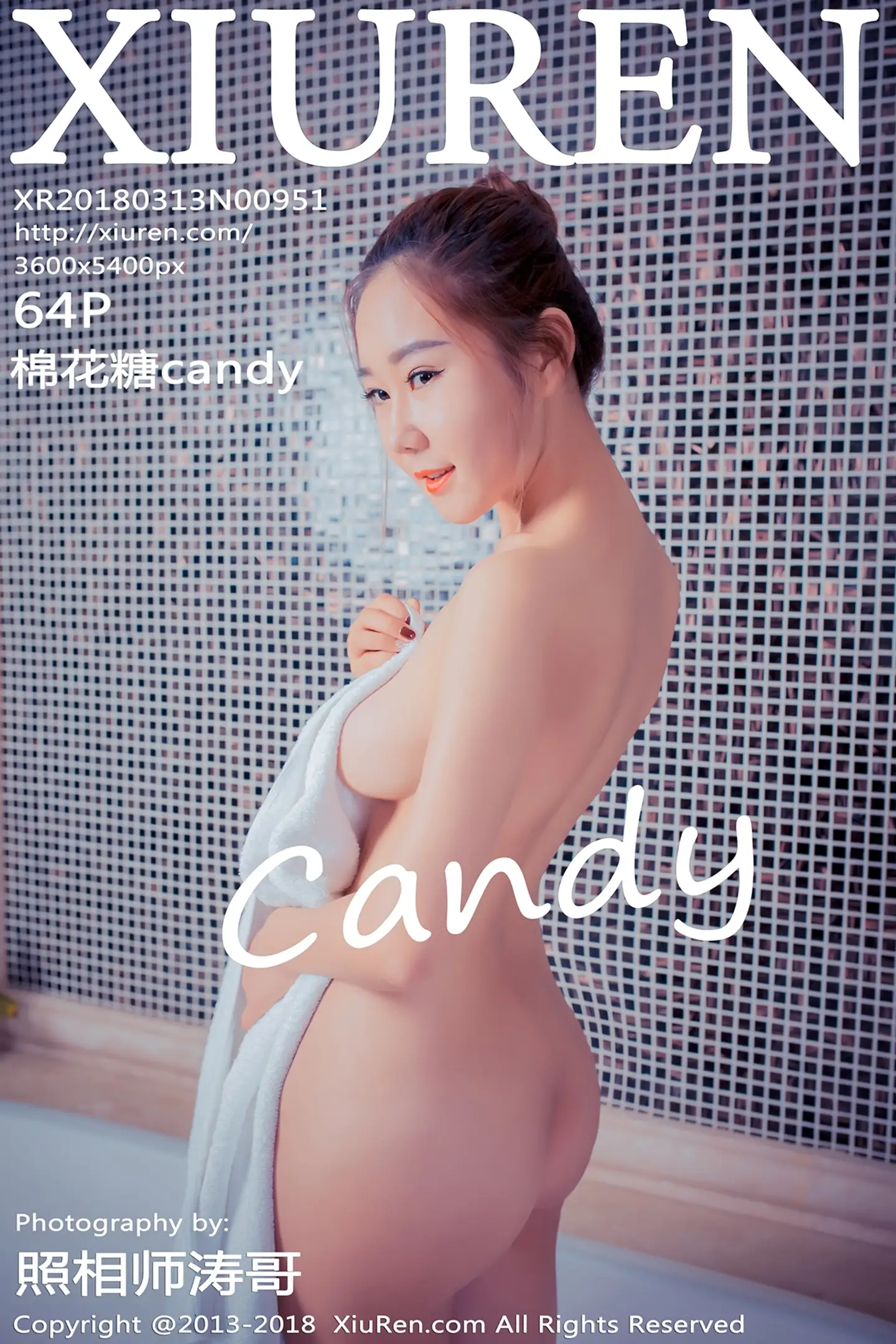 [XiuRen秀人网]No.951_嫩模棉花糖candy浴室死库水全脱大尺度秀火辣胴体喷血诱惑写真64P-秀人网 - XiuRen.Pro